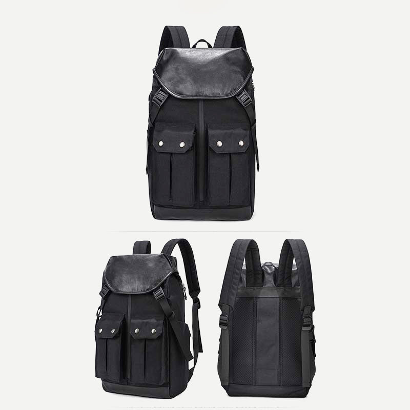 wasserdichter Business-Rucksack für Herren mit mehreren Taschen, geräumiger, geräumiger Laptop-Rucksack
