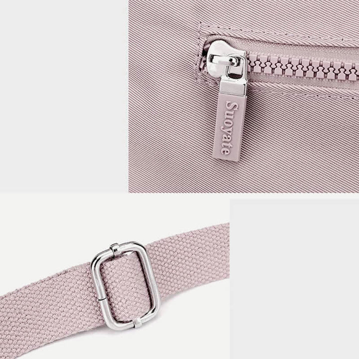 Damen Leichte Handtasche Große Wasserdichte Nylon Umhängetasche Schultertasche Geldbörsen