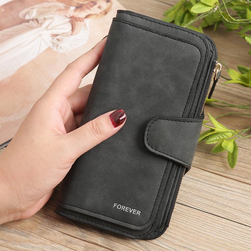 Glamouröse Retro-Geldbörsen für Damen mit mehreren Steckplätzen
