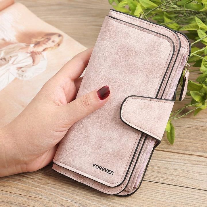 Glamouröse Retro-Geldbörsen für Damen mit mehreren Steckplätzen