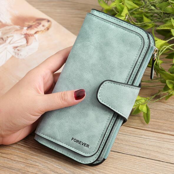 Glamouröse Retro-Geldbörsen für Damen mit mehreren Steckplätzen