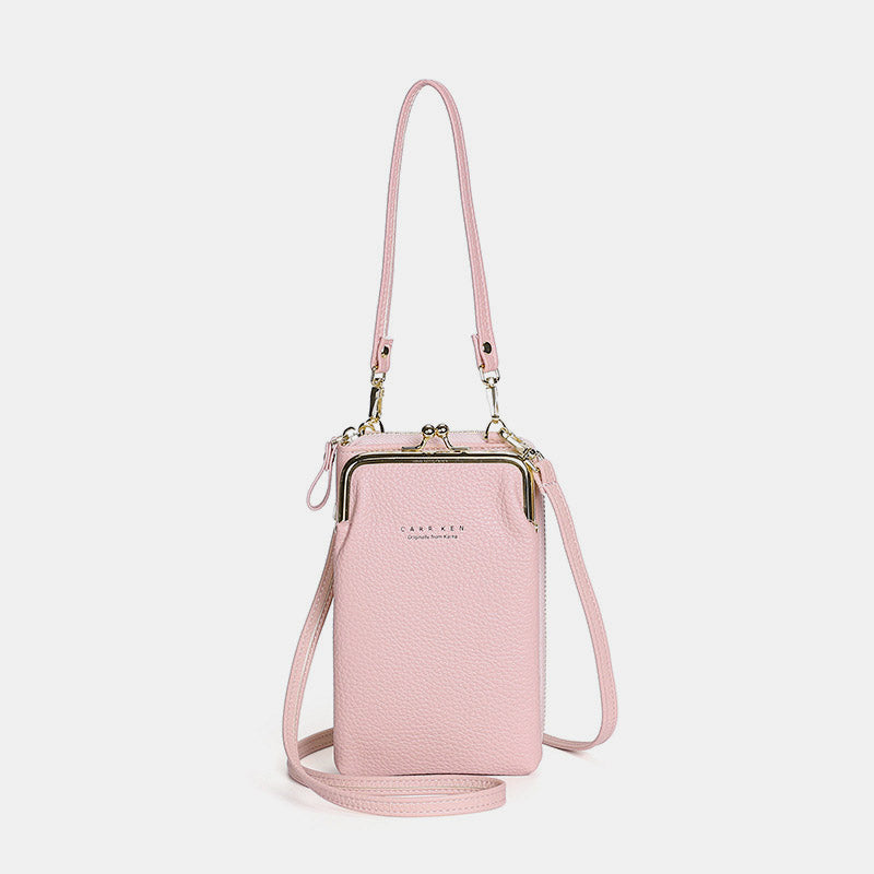Multifunktionale Kiss-Lock Crossbody-Telefontasche