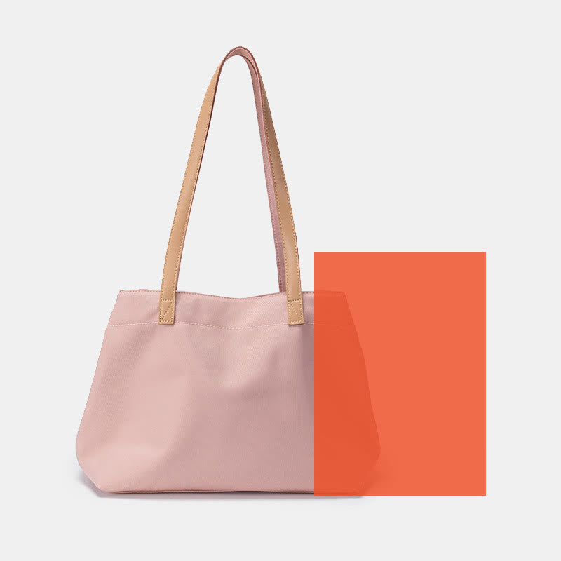 Tragetasche für Damen, große Kapazität, minimalistische Oxford-Umhängetasche