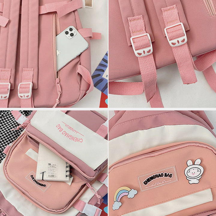 Rucksack für Teenager-Mädchen Damen Reise Schule College Laptoptasche Büchertaschen