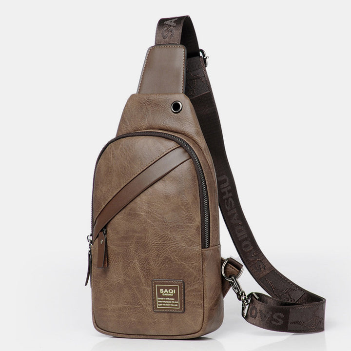 Vintage Schultertasche mit großem Fassungsvermögen