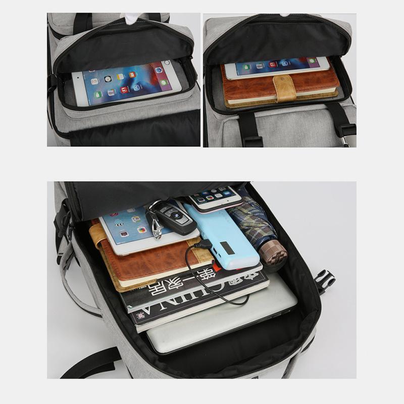 Wasserabweisender und diebstahlsicherer Reiserucksack