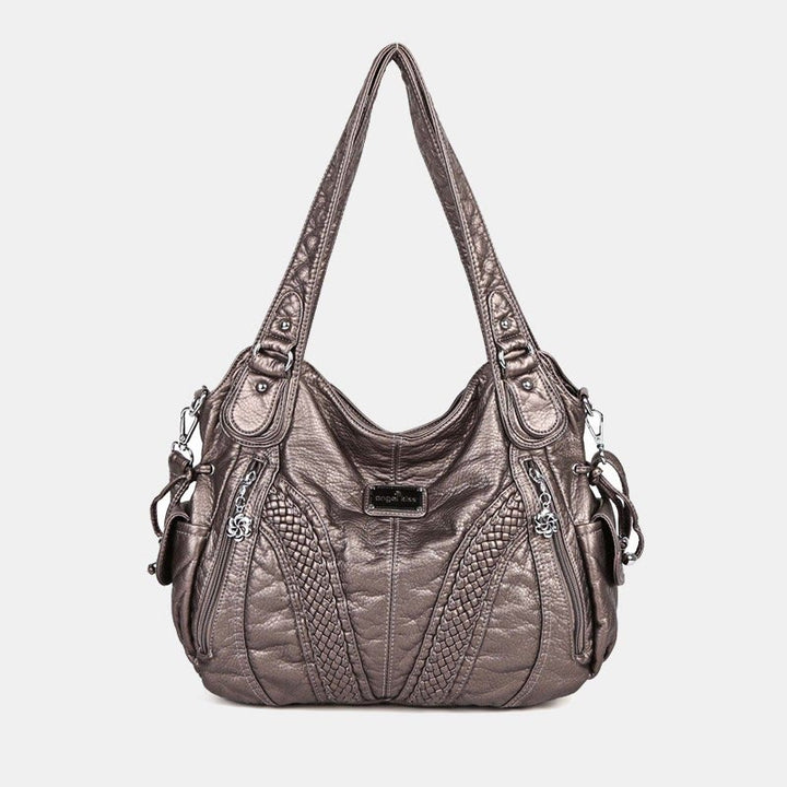 Einfarbige Hobo-Tasche für Damen