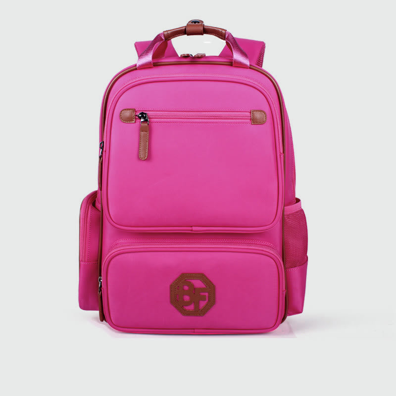 Rucksack für Schulkinder, großes Fassungsvermögen, wasserdichter Tagesrucksack aus Stoff