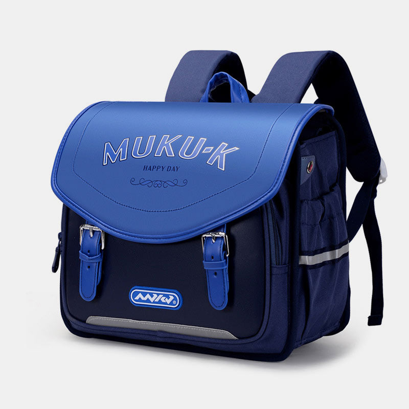 Kinderrucksack für Mädchen und Jungen, robust, atmungsaktiv, mit Reflektorstreifen