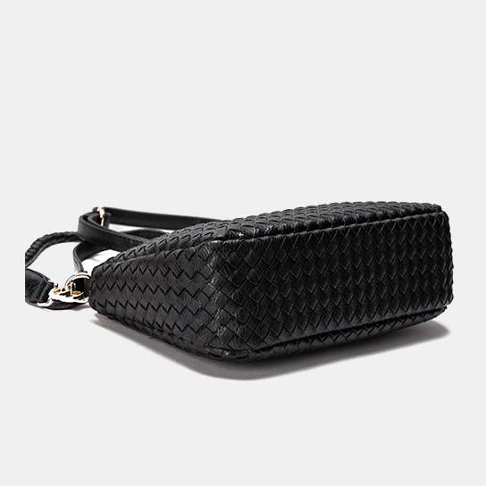 Lässige Strick-Schulterhandtasche
