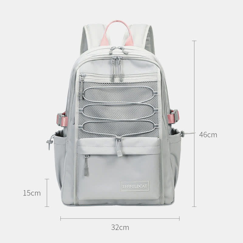Leichte Schultasche, lässiger Tagesrucksack, College-Laptop-Rucksack, Büchertasche, Reise-Tagesrucksack