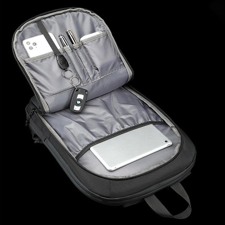 Leichter, erweiterbarer Laptop-Rucksack mit Anti-Thefi-Funktion für Geschäftsreisen