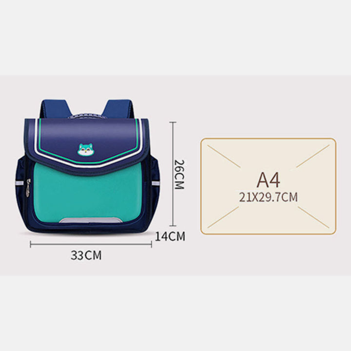 Rucksack für Kinder, leicht zu tragen, horizontale Clamshell-Kindergarten-Schultasche