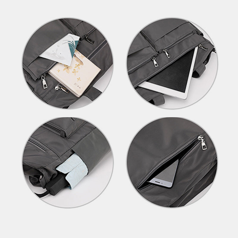 Handtasche mit mehreren Taschen, großer Kapazität, leicht, wasserdicht, lässig