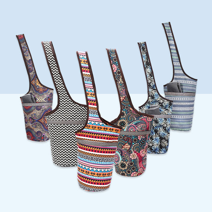 Yogamatten-Tasche, Original-Tragetasche für Yogamatten, mit großer Seitentasche