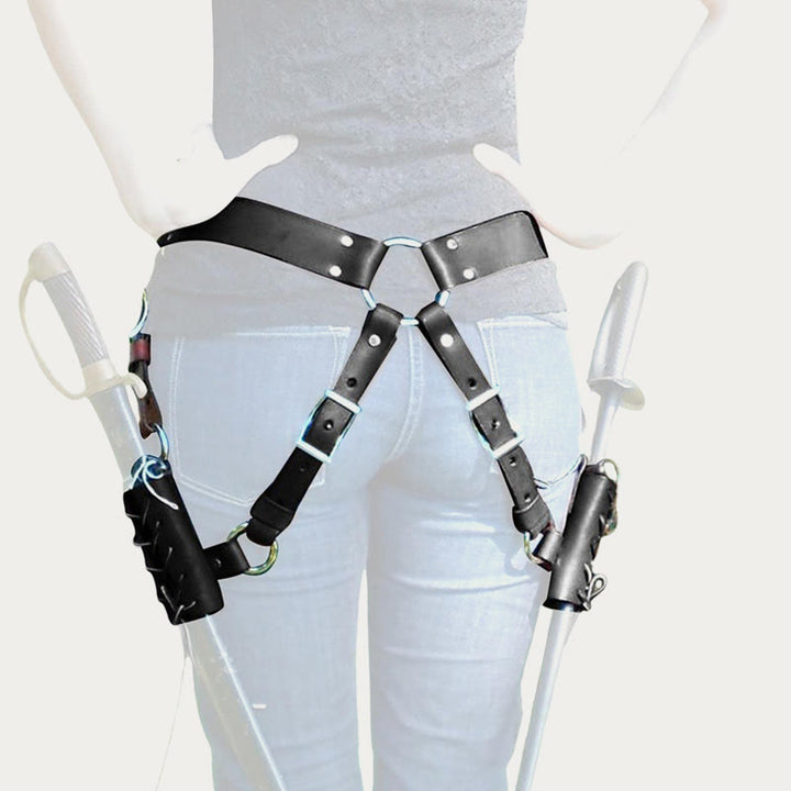 Mittelalterliches Holster für Frauen und Männer, Cosplay, Beingürtelholster