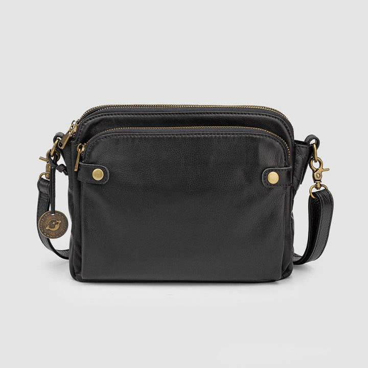 Weiche PU-Clutch mit mehreren Taschen, Vintage-Umhängetasche