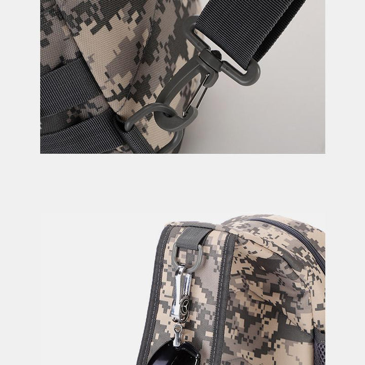 Camouflage Wasserdichte Multifunktionale Schultertasche Für Den Außenbereich