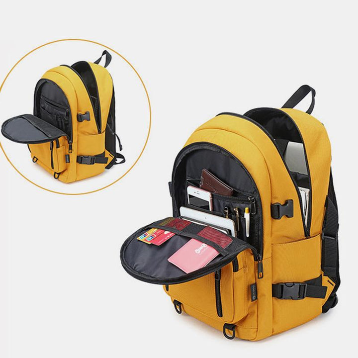 Wasserdichter Laptop-Rucksack im College-Stil mit großem Fassungsvermögen (15 % Rabatt mit dem Code: CA15)