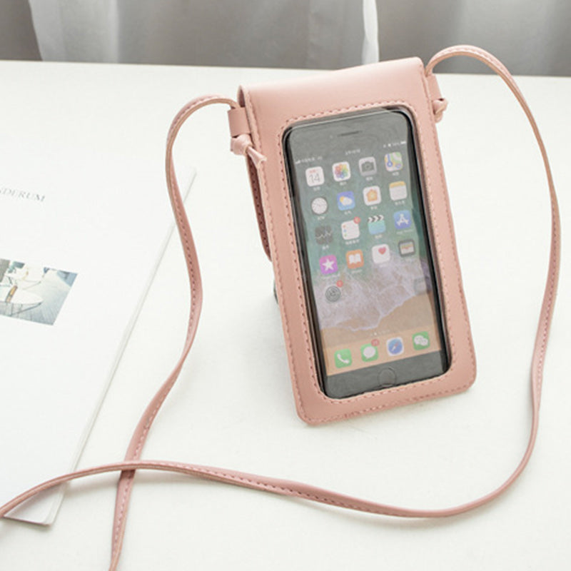 Umhängetasche für Mobiltelefone, Touchscreen-Tasche