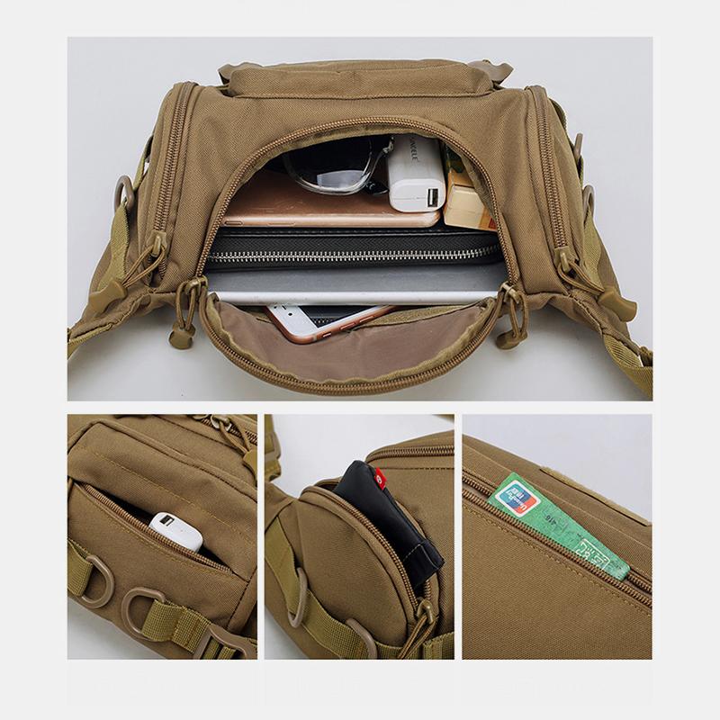 Große Kapazität Camouflage Militär Gürteltasche Schultertasche