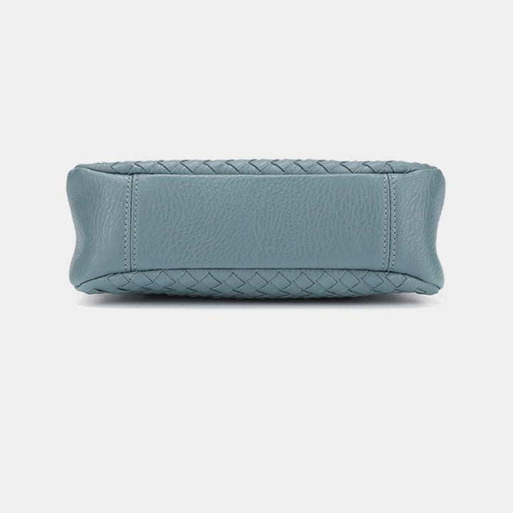 Stilvolle gewebte Umhängetasche mit Armband