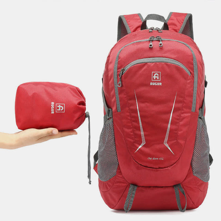 Packbarer Wanderrucksack, wasserabweisend, leichter Tagesrucksack, faltbarer Reiserucksack