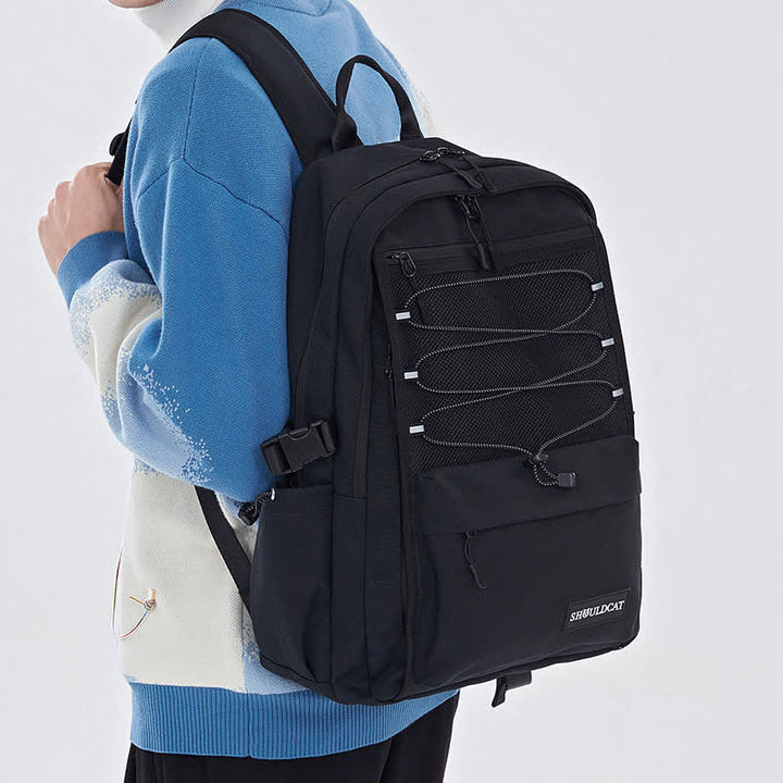 Leichte Schultasche, lässiger Tagesrucksack, College-Laptop-Rucksack, Büchertasche, Reise-Tagesrucksack