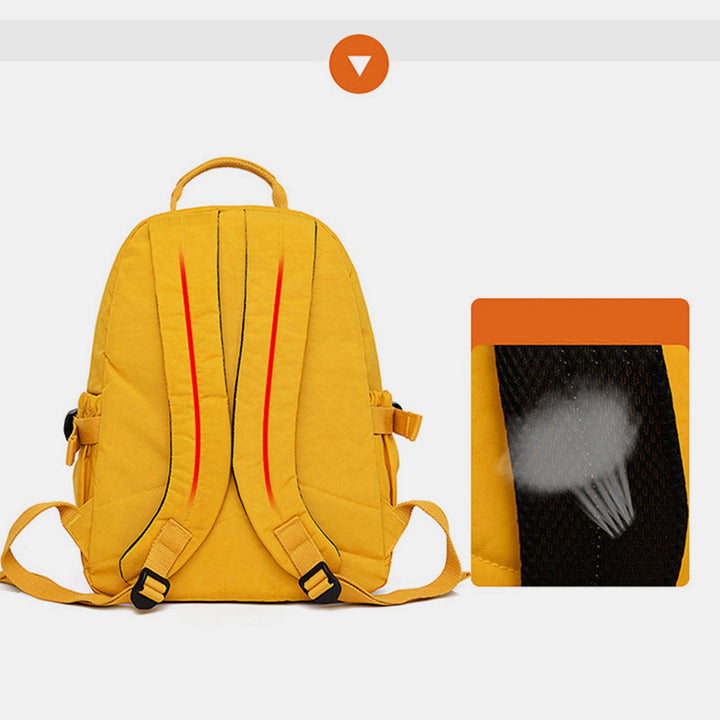 Leichter, wasserdichter Rucksack für Damen und Herren, lässiger Reise-Tagesrucksack, mehrfarbig optional