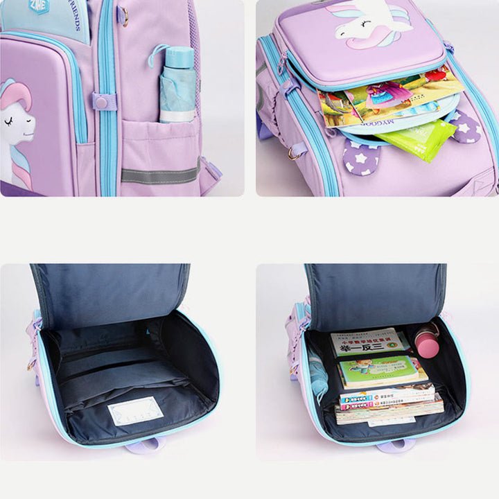 Rucksack für Grundschüler, verschleißfest, mit Ridge-Schutz, Schultasche