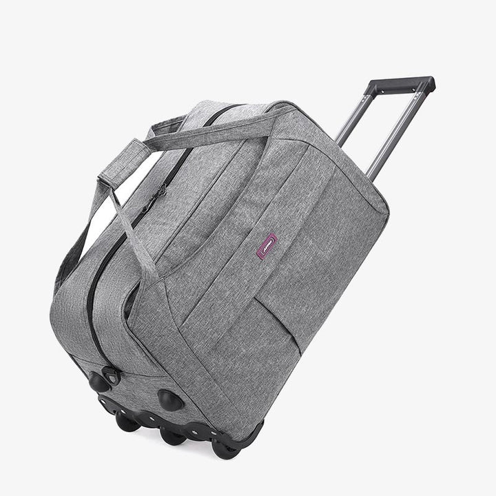 Rolltasche mit Zugstange für kurze Reisen, zusammenklappbare Reisetasche