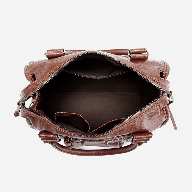 Vintage Quaste Top Griff Tasche Frauen Tragbare Reise Umhängetasche