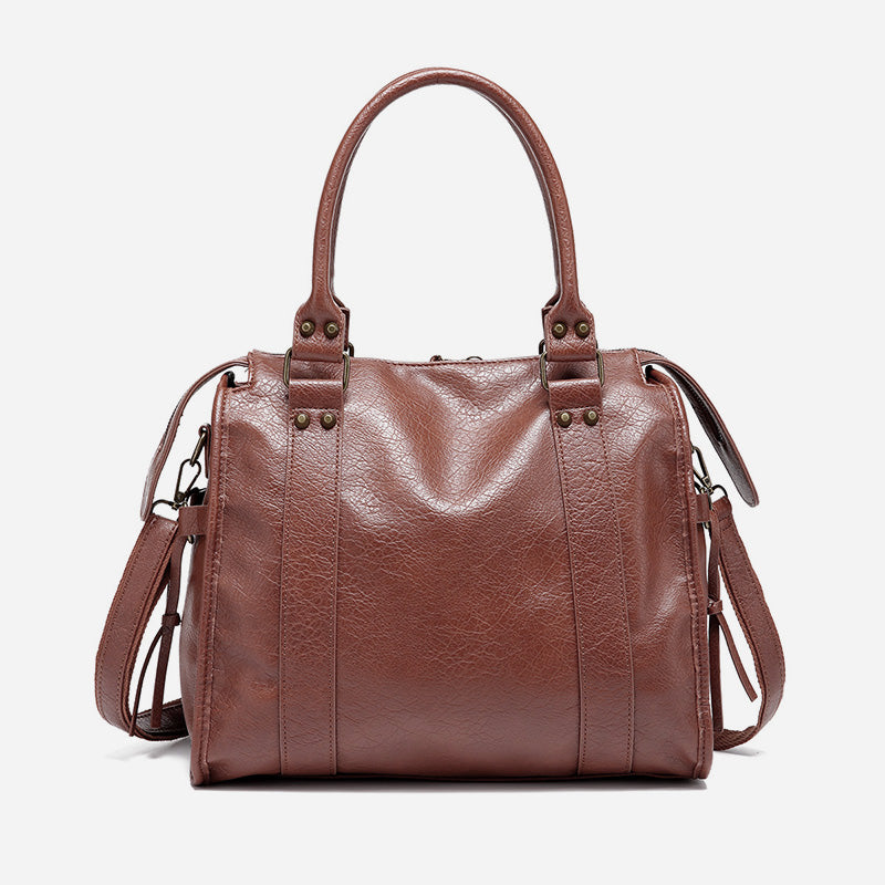 Vintage Quaste Top Griff Tasche Frauen Tragbare Reise Umhängetasche
