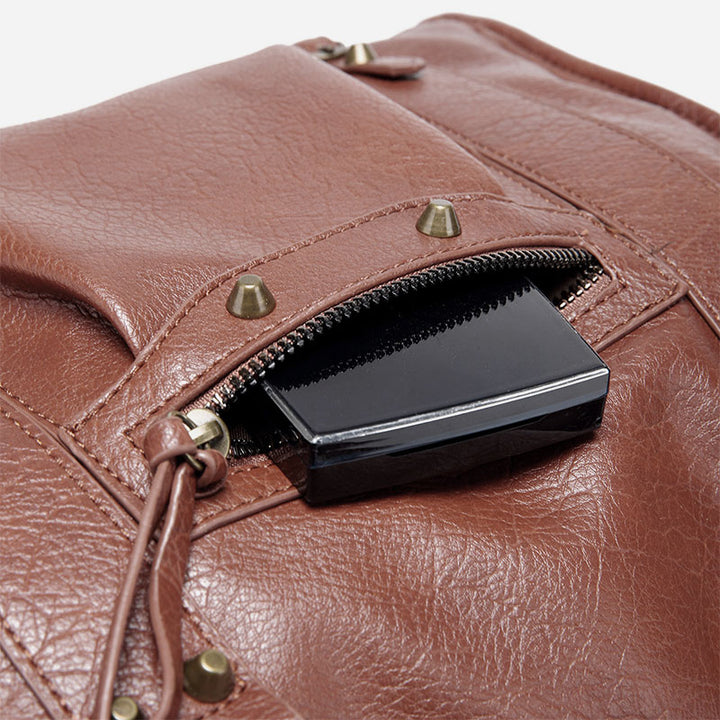 Vintage Quaste Top Griff Tasche Frauen Tragbare Reise Umhängetasche