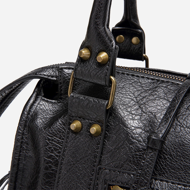 Vintage Quaste Top Griff Tasche Frauen Tragbare Reise Umhängetasche