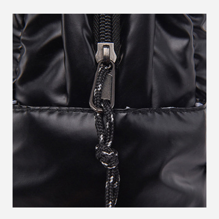 Daunenrucksack für Herren und Damen, bunt, gesteppt, für Reisen im Freien