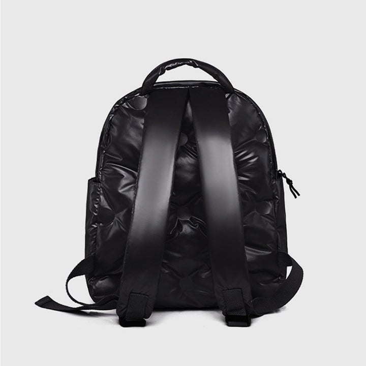 Daunenrucksack für Herren und Damen, bunt, gesteppt, für Reisen im Freien