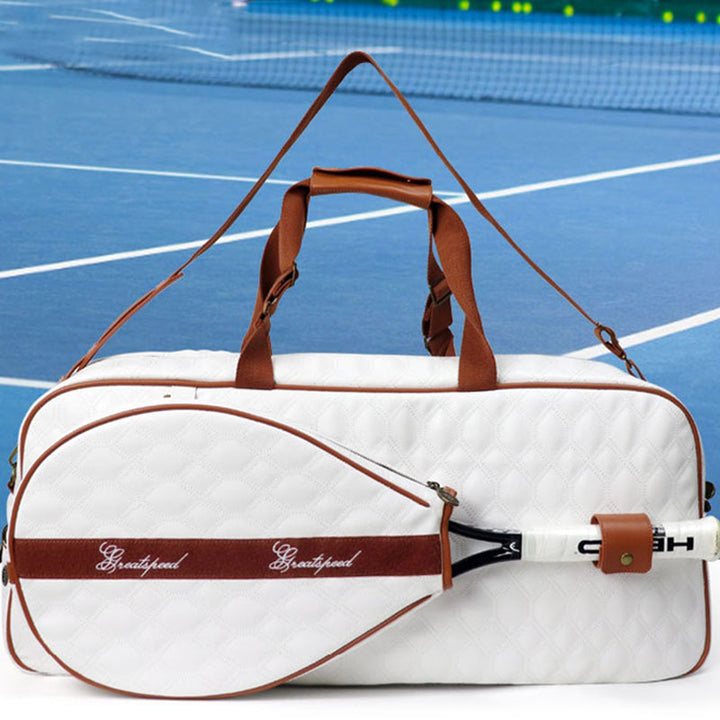 Abnehmbare Schlägertasche Damen Herren Padel Tennis Courtside Umhängetasche