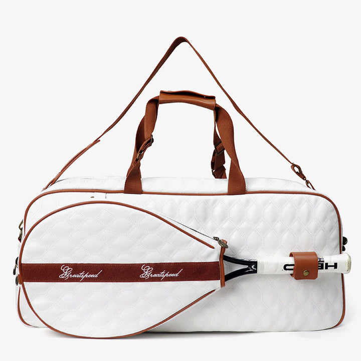 Abnehmbare Schlägertasche Damen Herren Padel Tennis Courtside Umhängetasche