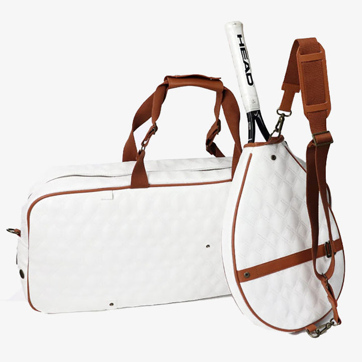 Abnehmbare Schlägertasche Damen Herren Padel Tennis Courtside Umhängetasche