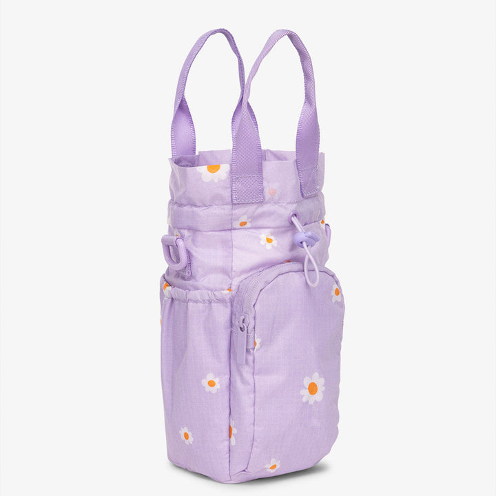 Tragbare Wasserflaschentasche aus Nylon mit Kordelzug, Umhängetasche, Handtasche
