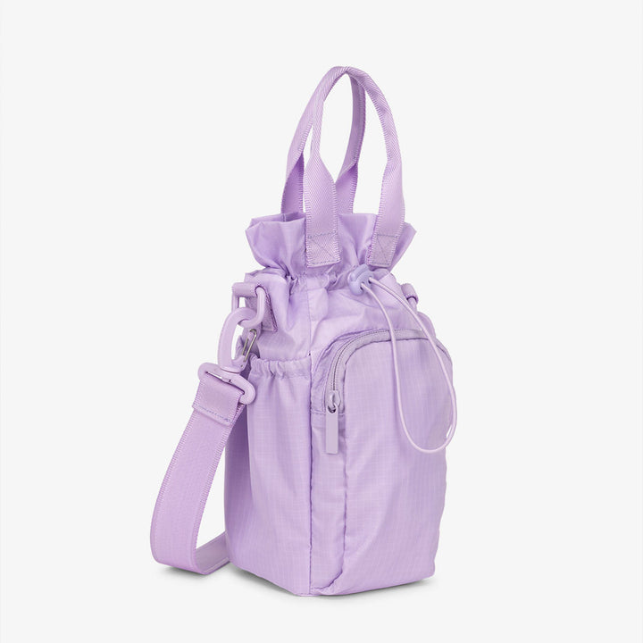 Tragbare Wasserflaschentasche aus Nylon mit Kordelzug, Umhängetasche, Handtasche