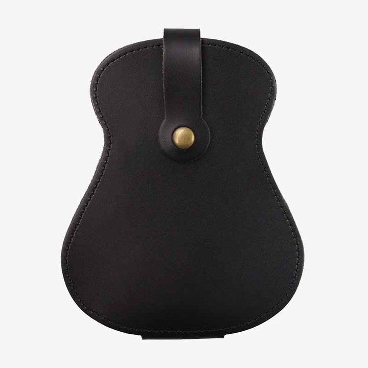 Gitarren-Pick-Halter, Aufbewahrungstasche, Leder, Plektren-Tasche für Spieler