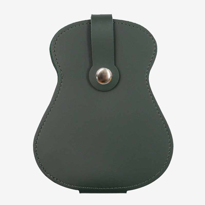 Gitarren-Pick-Halter, Aufbewahrungstasche, Leder, Plektren-Tasche für Spieler