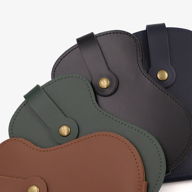 Gitarren-Pick-Halter, Aufbewahrungstasche, Leder, Plektren-Tasche für Spieler