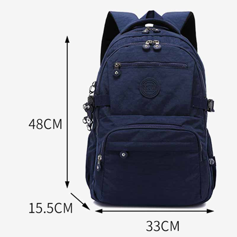Einfacher Studentenrucksack, einfacher Reiserucksack, zuverlässiges, sicheres Nylon, Dapack