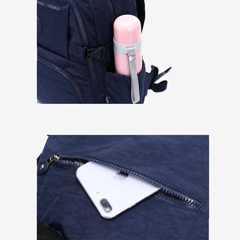 Einfacher Studentenrucksack, einfacher Reiserucksack, zuverlässiges, sicheres Nylon, Dapack