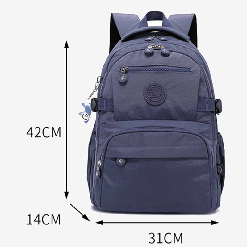 Einfacher Studentenrucksack, einfacher Reiserucksack, zuverlässiges, sicheres Nylon, Dapack