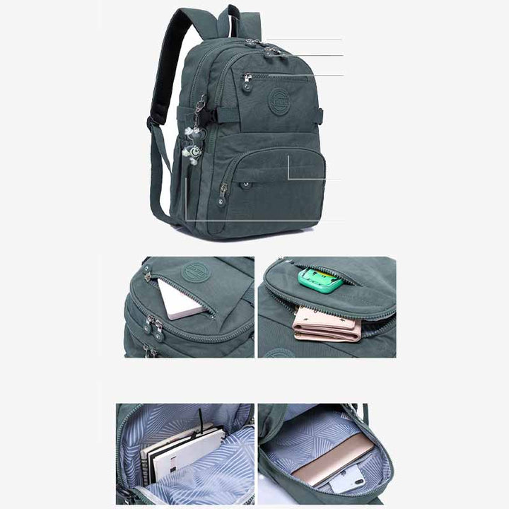 Einfacher Studentenrucksack, einfacher Reiserucksack, zuverlässiges, sicheres Nylon, Dapack