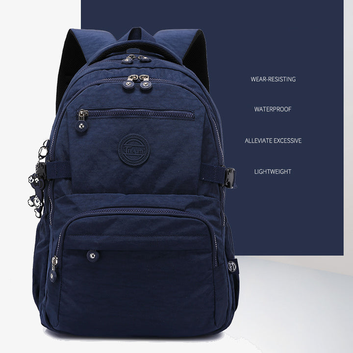 Einfacher Studentenrucksack, einfacher Reiserucksack, zuverlässiges, sicheres Nylon, Dapack